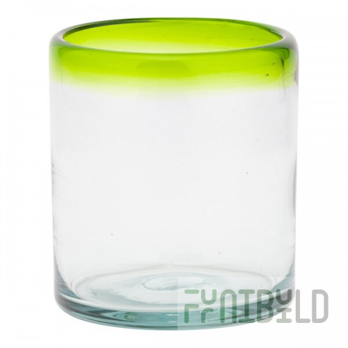 10 Strawberry Street Lime Rim 12 oz. Rocks / Double Old Fashioned Glass - 6/Case
