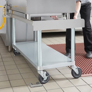 Regency Stainless Steel 2-Caster Placement System