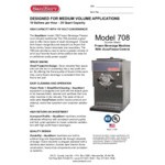 SaniServ 708 20 Qt. Air Cooled Frozen Cocktail Machine - 115V