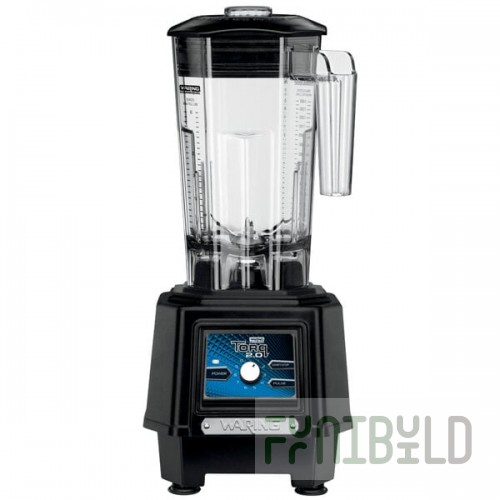 Waring TBB175 2 hp Torq 2.0 Blender with Electronic Touchpad Controls, Variable Speed Control Dial, and 48 oz. Co-Polyester Container - 120V
