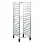 New Age Industrial Standard Series 18-Pan End-Load Full-Size Mobile Aluminum Refrigerator / Proofer Rack 95864