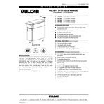 Vulcan VWT18B V Series 18 Vulcan VWT18B V Series 18