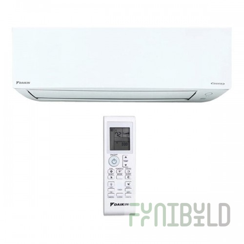 Daikin Entra Single Zone Wall-Mount Air Handler with Heat Pump FTXC12AXVJU - Indoor Unit - 18 SEER2, 12,000 BTU, 208 / 230V