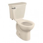 American Standard Cadet PRO 215BA004.222 Linen Vitreous China Floor-Mount Chair Height Round Toilet - 1.6 GPF