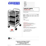 Channel BBC-3 Mobile Aluminum Lug Rack - 3 Lug Capacity Channel BBC-3 Mobile Aluminum Lug Rack - 3 Lug Capacity