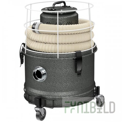 Mastercraft 635DCREM 6 Gallon Steel Furnace Cleaning Vacuum with Tool Kit - 2 hp