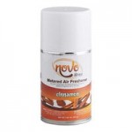 Novo 10 oz. Vanilla Ready-to-Use Aerosol Air Freshener / Deodorizer Spray - 12/Case Novo 10 oz. Vanilla Ready-to-Use Aerosol Air Freshener / Deodorizer Spray - 12/Case