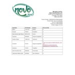 Novo 10 oz. Vanilla Ready-to-Use Aerosol Air Freshener / Deodorizer Spray - 12/Case Novo 10 oz. Vanilla Ready-to-Use Aerosol Air Freshener / Deodorizer Spray - 12/Case