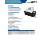 Little Giant VCMA-20 Series 554425 - VCMA-20ULS 3/8