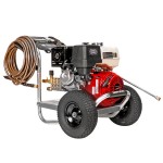 Simpson 60688 Aluminum Series 49-State Compliant Pressure Washer with Honda Engine and 50' Hose - 4,200 PSI; 4.0 GPM Simpson 60688 Aluminum Series 49-State Compliant Pressure Washer with Honda Engine and 50' Hose - 4,200 PSI; 4.0 GPM