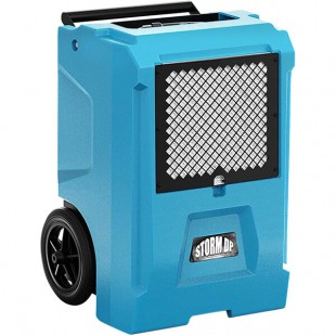AlorAir Storm DP Blue Smart Wi-Fi Enabled Commercial Dehumidifier with Hose - 110V