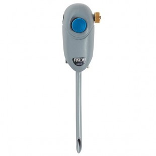 Dema Fusion One Manual Bottle Filling Chemical Dispenser with Action Gap and Blue Push Button - 1.0 GPM