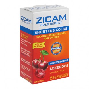 Zicam Wild Cherry Cold Remedy Lozenges