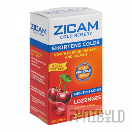 Zicam Wild Cherry Cold Remedy Lozenges