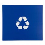 Commercial Zone Avante 787104P Blue Styrene Large Recycling Door Panel for Avante Modular Containers Commercial Zone Avante 787104P Blue Styrene Large Recycling Door Panel for Avante Modular Containers