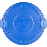 Rubbermaid® FG263273BLUE BRUTE 32 Gallon Blue Round Recycling Can Rubbermaid® FG263273BLUE BRUTE 32 Gallon Blue Round Recycling Can