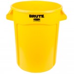 Rubbermaid® FG263200YEL BRUTE 32 Gallon Yellow Round Trash Can Rubbermaid® FG263200YEL BRUTE 32 Gallon Yellow Round Trash Can