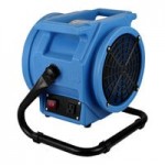 PURAERO PA-250-AF-BL Blue 2-Speed Axial Fan - 4,000 CFM, 115V