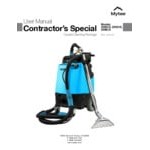 Mytee 2008CS SS EBG-9 Contractor's Special Heated Corded Carpet Extractor with Square Scrub Orbital Floor Scrubber - 10 Gallon Mytee 2008CS SS EBG-9 Contractor's Special Heated Corded Carpet Extractor with Square Scrub Orbital Floor Scrubber - 10 Gallon