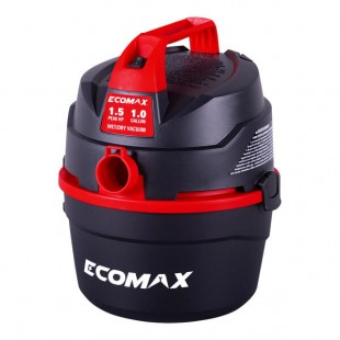Ecomax EM18101P-1H 1 Gallon 1 1/2 Peak hp Wall-Mount Wet / Dry Vacuum with Tool Kit - 120V, 1 Phase Ecomax EM18101P-1H 1 Gallon 1 1/2 Peak hp Wall-Mount Wet / Dry Vacuum with Tool Kit - 120V, 1 Phase