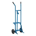 Lavex 1,000 lb. Heavy-Duty Steel Drum Truck with 10