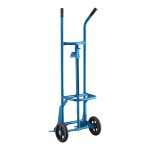 Lavex 1,000 lb. Heavy-Duty Steel Drum Truck with 10