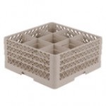 Vollrath TR10FFA Traex® Full-Size Beige 9-Compartment 7 7/8