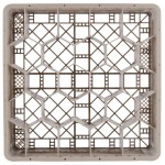 Vollrath TR11GGG Traex® Rack Max Full-Size Beige 20-Compartment 7 7/8