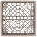 Vollrath TR11GGG Traex® Rack Max Full-Size Beige 20-Compartment 7 7/8