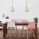 Globe Novogratz Grandmillenial Matte Brass Pendant Light with Frosted Ribbed Glass Shade - 120V, 60W
