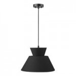 Globe Novogratz Grandmillenial Matte Brass Pendant Light with Frosted Ribbed Glass Shade - 120V, 60W