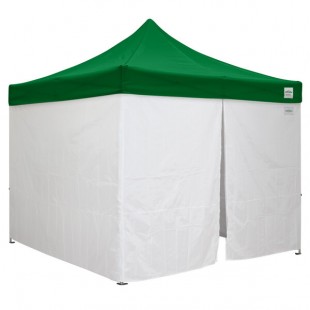 Caravan Canopy 21003105040 Aluma 10' x 10' Green Heavy-Duty Commercial Grade Instant Canopy Deluxe Kit with Side Walls Caravan Canopy 21003105040 Aluma 10' x 10' Green Heavy-Duty Commercial Grade Instant Canopy Deluxe Kit with Side Walls