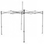 Caravan Canopy 21003105040 Aluma 10' x 10' Green Heavy-Duty Commercial Grade Instant Canopy Deluxe Kit with Side Walls