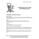 Flash Furniture Nicholas Black Mesh Mid-Back Swivel Ergonomic Office Chair with White Base, Adjustable Arms, and Roller Wheels Flash Furniture Nicholas Black Mesh Mid-Back Swivel Ergonomic Office Chair with White Base, Adjustable Arms, and Roller Wheels