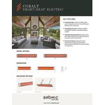 Bromic Heating BH0610003 Cobalt Smart-Heat Electric Outdoor Patio Heater - 220/240V, 4000W Bromic Heating BH0610003 Cobalt Smart-Heat Electric Outdoor Patio Heater - 220/240V, 4000W