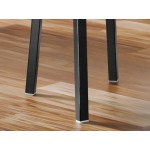 Lancaster Table & Seating Boomerang Black Finish Chair with Taupe Vinyl Seat and Driftwood Back - Unassembled Lancaster Table & Seating Boomerang Black Finish Chair with Taupe Vinyl Seat and Driftwood Back - Unassembled