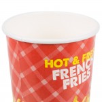 Choice 12 oz. French Fry Cup - 1,000/Case