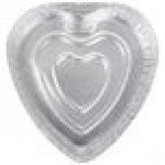 Durable Packaging 9701V Heart Shaped Foil Bake Pan - 10/Pack Durable Packaging 9701V Heart Shaped Foil Bake Pan - 10/Pack