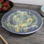 Fineline ReForm 160 oz. Black Microwavable Plastic Catering Bowl - 25/Case