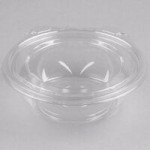 Dart ClearPac SafeSeal 8 oz. Tamper-Resistant, Tamper-Evident Hinged Container with Flat Lid - 200/Case Dart ClearPac SafeSeal 8 oz. Tamper-Resistant, Tamper-Evident Hinged Container with Flat Lid - 200/Case