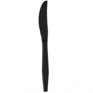 Fineline 42CBUK.BK Conserveware Black CPLA Knife - 1,000/Case