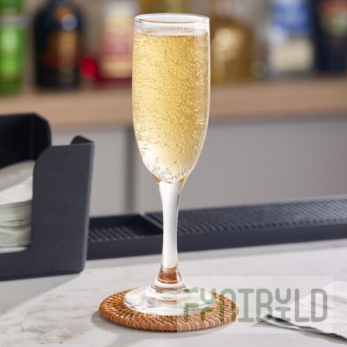 Acopa 6 oz. Flute Glass - Sample