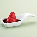 Libbey BW-16 Chef's Selection II .75 oz. Ultra Bright White Porcelain Spoon - 36/Case