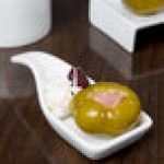 Libbey BW-16 Chef's Selection II .75 oz. Ultra Bright White Porcelain Spoon - 36/Case