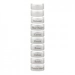 Bon Chef Smart Bowl 32 oz. 6-Count Polycarbonate Salad Dressing Bottle Set with Lids, Caps, and Name Clips Bon Chef Smart Bowl 32 oz. 6-Count Polycarbonate Salad Dressing Bottle Set with Lids, Caps, and Name Clips