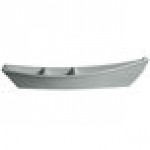 G.E.T. Enterprises BT320ST Bugambilia 3.6 Qt. Classic Textured Finish Steel Resin-Coated Aluminum Deep Boat with Dividers G.E.T. Enterprises BT320ST Bugambilia 3.6 Qt. Classic Textured Finish Steel Resin-Coated Aluminum Deep Boat with Dividers