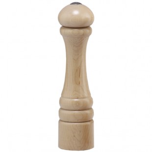 Chef Specialties 10255 Professional Series Customizable Imperial Natural Finish Salt / Pepper Shaker - 10 Chef Specialties 10255 Professional Series Customizable Imperial Natural Finish Salt / Pepper Shaker - 10