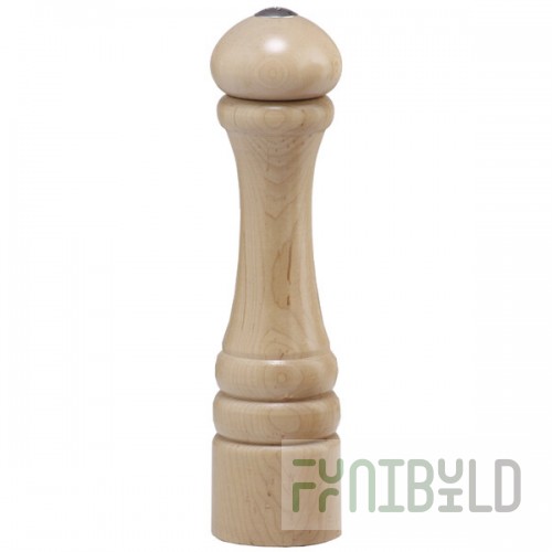 Chef Specialties 10255 Professional Series Customizable Imperial Natural Finish Salt / Pepper Shaker - 10