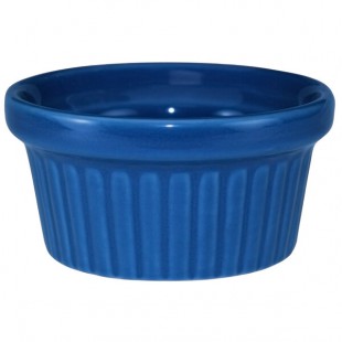 International Tableware Cancun 2 oz. Light Blue Stoneware Fluted Ramekin - 36/Case International Tableware Cancun 2 oz. Light Blue Stoneware Fluted Ramekin - 36/Case