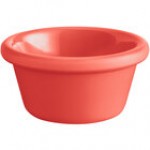 Acopa Foundations 2 oz. Green Smooth Melamine Ramekin - 12/Case
